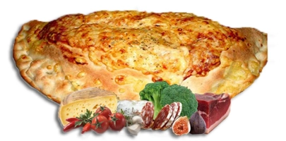 Calzone samenstellen